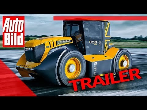 Trailer: Traktor JCB Fastrac 8000 (2019): Rekord - Geschwindigkeit