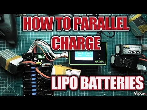 How To Parallel Charge LiPo Batteries - Multiple Lipo Batteries With Just One Charger
