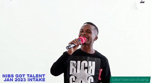 At NIBS ,we also nurture talents and this boy has a special talent 🤣. We really laughed 😅. This was during my session with the January intake new students . I gave them a word of inspiration and welcomed them to the NIBS fraternity. #nibs_technical_college #developing_skills_with_competence | Lizzie Muthoni Wanyoike