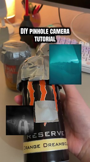 How to Make a Pinhole Camera from an Old Drink Can
