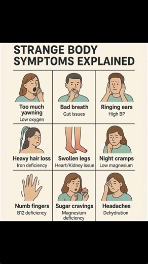 Strange Body Symptoms Explained | Hidden Deficiencies & Health Signs