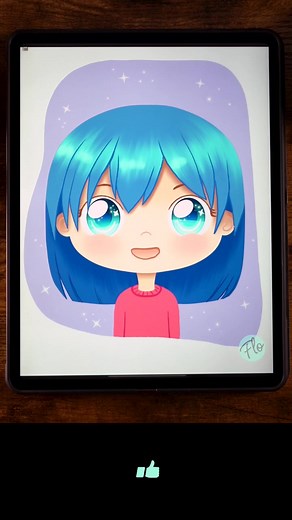 Drawing a girl ☺️ #procreatetutorial #drawingtutorial #ipadart #howtodraw #digitalart #procreate #artwithflo #artwithflotutorial #cutegirl #draw