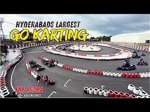 Best Go karting in Hyderabad | FNF Arena | Largest Adventure Park #gokart #yt #travel