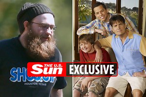 Two and a Half Men star Angus T Jones, 27, looks unrecognizable in rare outing