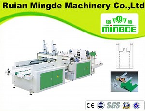 [Hot Item] Computer Control Automatic T-Shirt Bag Making Machine