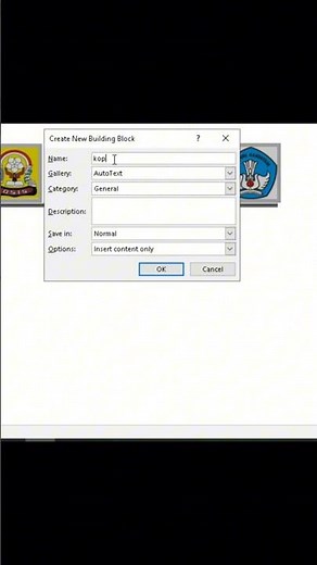Cara Menyimpan KOP surat agar mudah digunakan di dokumen lain di Microsoft word