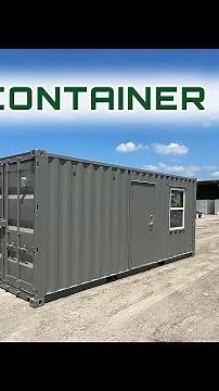 20 Ft Shipping Container Office for sale in Houston, Texas | #construction #shippingcontainers