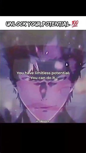 UNLOCK YOUR POTENTIAL....| #animemotivation #discipline #vk_omniverse