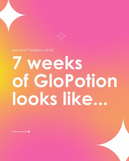 not to be dramatic but… this glo-up deserves an award 💅 #GloPotion #ScienceMeetsMagic #GloGang #skincare #BeforeAndAfter | GloPotion