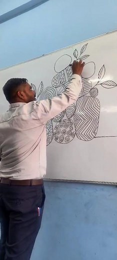 #art #drawing Zentangle Art Classroom Tutorial | Easy Creative Patterns for Beginners | ArtwithNaren