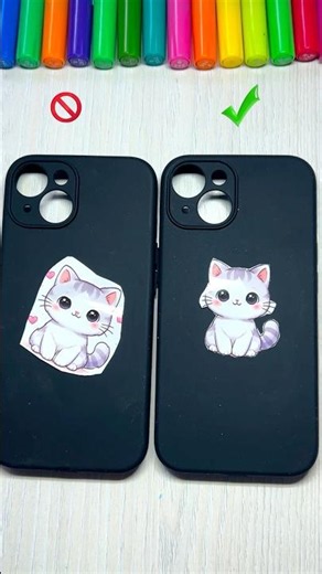 Sticker Deco – Messy vs Perfect: Sweet Cat 🐱❌✨