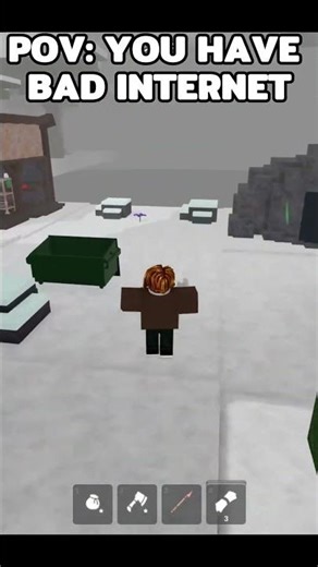 POV YOU HAVE BAD INTERNET😭