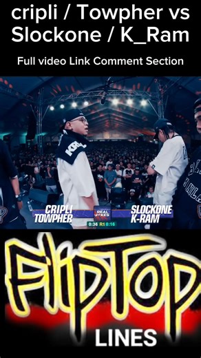 107K views · 1.3K reactions | Cripli / Towpher vs Slockone / K_Ram #FlipTopBattleLeague #everyonehighlights #followersreels #trendingvideo #Cripli/#Topher #vs #Slockone/#Kram | Sinioreto Ronald | Facebook