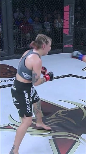 What Was She Saying DURING the Fight?!? #mma #ufc #shorts