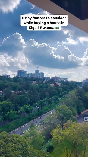If you’re looking to buy a house in Kigali, here are five key factors you should consider; 1. Location: Choose a neighborhood that fits your lifestyle. 2. Budget: Determine your financial limit to avoid any stress. 3. Security: Make sure the area is safe for you and your family. 4. Condition: Check for any maintenance issues or renovations required. 5 . Size: Ensure the house meets your current and future needs. Looking to buy or sell a house in Kigali!? Please contact us at 250794105068 #reales