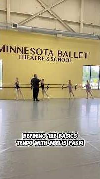 Barre Technique with Meelis Pakri | YAGP Judge #minnesotaballetschool