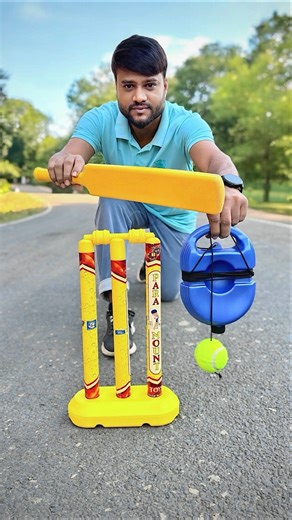 Cricket kit Vs String Solo Tennis Practice Ball Unboxing🎾