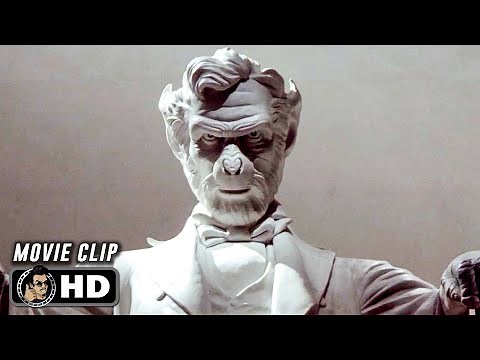 PLANET OF THE APES Clip - "Ape Lincoln" (2001) Tim Burton