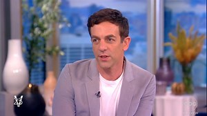 B.J. Novak tells #TheView about his directorial debut with #Vengeance, explains how he took ideas from his own life for the film, and reacts to a message from his co-star Issa Rae! abcn.ws/2RiH3wd | The View