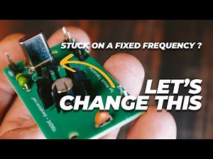 Frequency Shifting: Crystal Controlled CW Transmitter Experiment