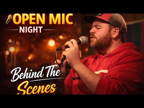Come With Me To My Open Mic Night 🎤 | Behind The Scenes