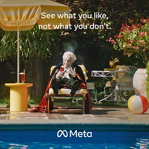 On a personalized feed, you’re in control of the content you see. So you don’t get burned by content that’s not right for you. | Meta