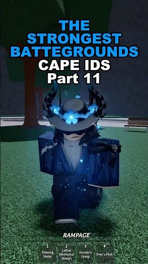 😇 CAPE IDs For TSB! | Part 11 | Strongest Battlegrounds #roblox #tsb #strongestbattlegrounds #tsbg