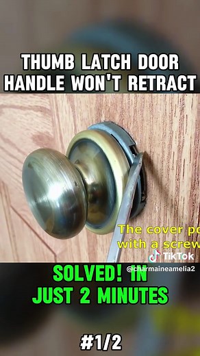 Fixing Thumb Latch Door Handle Issues Quickly