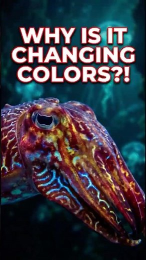 Cuttlefish Hypnotizes With This Insane Ability #nature #trending #fyp