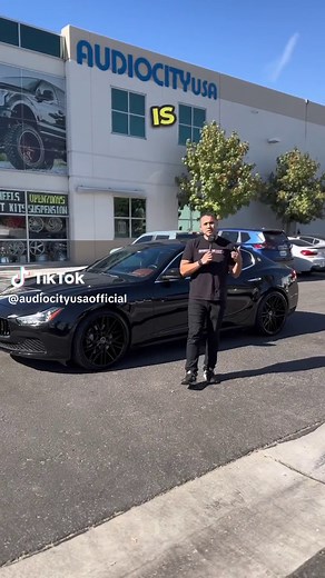 Check out this Maserati Ghibli finished off with some 22 inch Road Force RF13s! This stylish mesh look is sure to turn heads with its aggressive fitment and concave design. 305 in the rear and 265 30 in the front, this combo is definitely a great bang for your buck! #audiocityusa #wheels #rims #tires #maseratighibli #roadforcerf13s #classicmesh #concave #aggressivefitment
