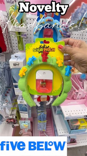 FIVE BELOW | Sour Patch Kids • Sweeties Headbands & Hand sanitizer • Shop With Me!