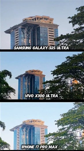 Samsung Galaxy S25 ultra vs Vivo x300 Ultra vs iphone 17 pro max Photography Test Camera 100x Zoom