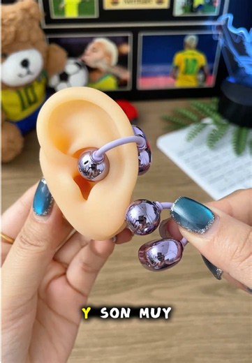 Auriculares inalámbricos Bluetooth 6.0 con clip abierto y 36h de reproducción