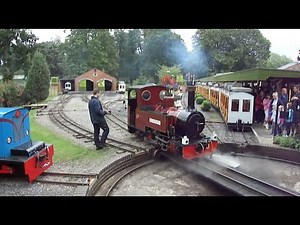 Longleat Safari Park Railway Jungle Express Narrow Gauge Steam & Diesel Trains, August 2011