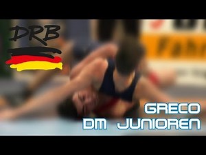 RINGEN - DM 2019 Junioren (Gr./Rö.) - 97kg Finale Patrick NEUMAIER vs. Karl MARBACH