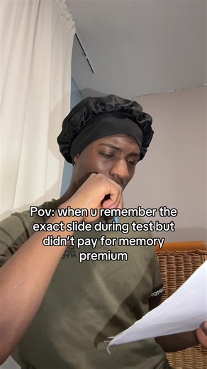 Struggles of Remembering Test Material