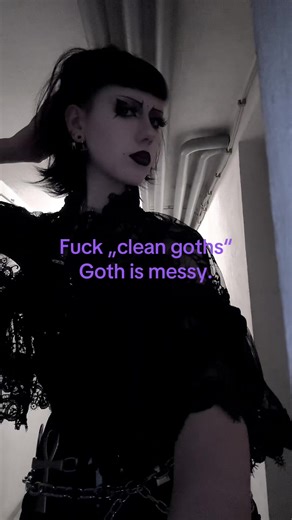 Embracing Punk Origins in Goth Subculture