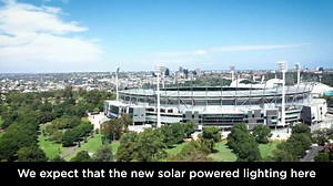 16K views · 29 reactions | With the support of EnergyAustralia, our partners at the ‘G have installed 12 solar powered light poles fitted with CCTV cameras in Yarra Park. The light poles are more sustainable, have a long-life span and are estimated to save 1.3 tonnes of carbon per annum when compared to standard electric light poles. See the full video here: https://bit.ly/2Fj1ujI | EnergyAustralia | Facebook