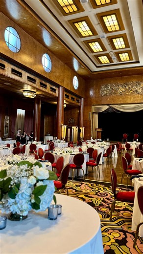 Today’s setup is underway! CSULB Hospitality Management students are aboard preparing for their Vines and Voyage event — and it’s a great reminder that events like this are just the beginning aboard The Queen Mary. With over 80,000 square feet of versatile space across 14 stunning Art Deco salons, there’s no better place to impress your guests and create unforgettable moments. Ready to plan your own legendary event? | The Queen Mary