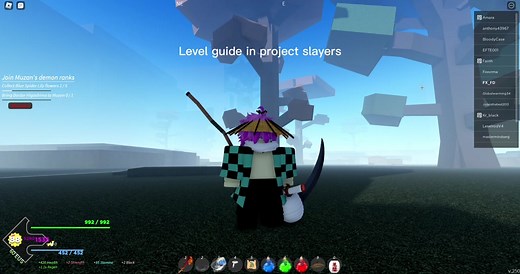 Project slayers lvl guide #lvlguide #projectslayersfyp