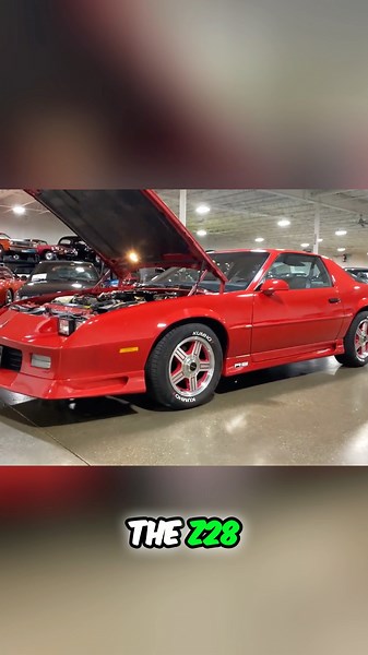 1992 Chevy Camaro Z28: 300 HP Muscle Legend! 🏎️🔥 #chevroletperformance