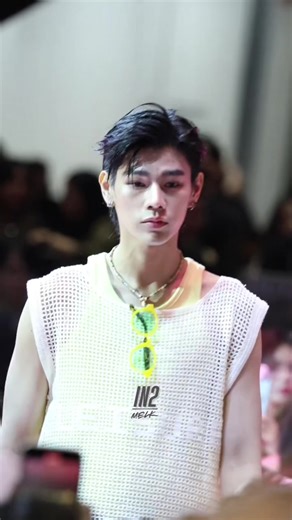 Model Milk is on the runway #milk2may @milk2may