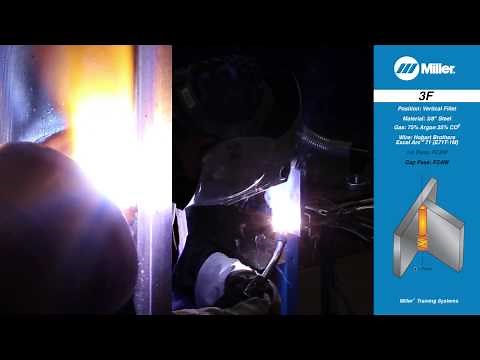 Welding Certification Position 3F: Vertical Fillet Weld