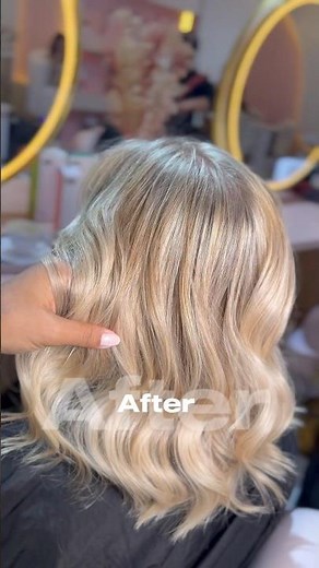 Honey Blonde Balayage Transformation ✨ | JVC Dubai Hair Salon