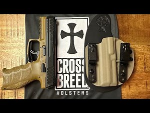 Reckoning Holster from ‪@crossbreedholsters‬ - carrying full-size VP9 IWB appendix.