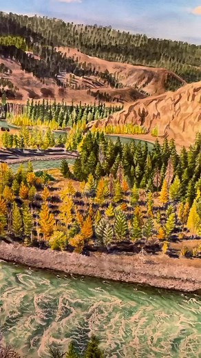 Local artist Brandy Stecyk presents her watercolour ‘Farwell Canyon’ in her show ‘BC’s Backyard’ in the main gallery. In the upper gallery is ‘With Love From the Cariboo’ presented by local artist Leah Selk Art. Both exhibitions are currently on display at the Station House Gallery. | The Station House Gallery