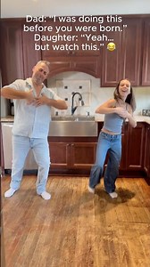 Daddy daughter dancing at its finest ☺️ ‪@OfficialNSYNC‬ #dance #fatherdaughter #daddydaughter