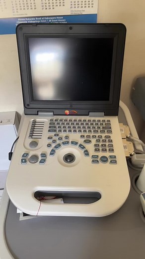 Portable ultrasound scanner with UPS and printer. It has 3 probes: linear, transvaginal and convex probe for various types of scans Contact us for your hospital medical equipment , supplies and Consummables needs. #medicalequipment #fastmedicalequipment #biomedicalengineer #hospitalequipment #biomed #equipment