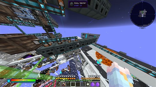 【Minecraft】E2ES#52合金自动化，布线优化