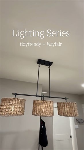 Still loving my white kitchen, but this fixture gives it that warm, lived-in feel. Wayfair comes through again! #thetidytrendy #wayfairelevate #wayfaircreator #ad #wayfair | thetidytrendy